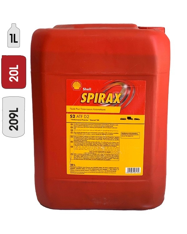 Huile Transmission SHELL SPIRAX S2 ATF D2