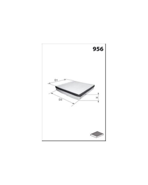 HB184 - Filtre habitacle