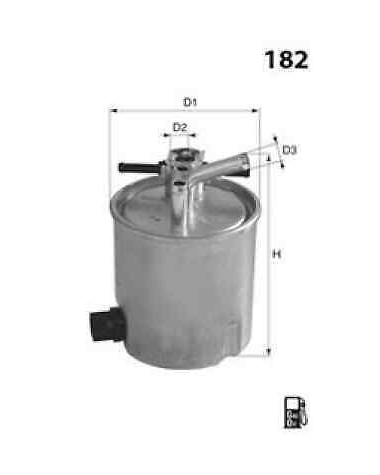 M637 - Filtre à gasoil