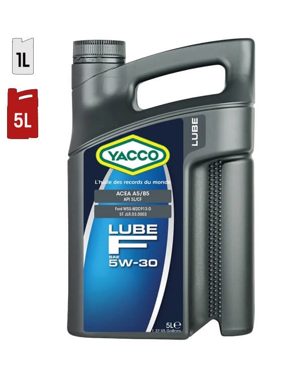 Huile Moteur YACCO LUBE F 5W30 5L