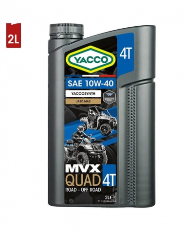 Huile Moteur YACCO MVX QUAD 4 10W40 2L