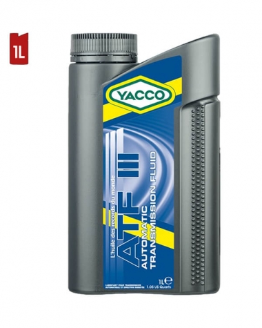 Huile Transmission YACCO ATF III 1L