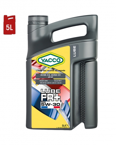 Huile Moteur YACCO LUBE FR+ 5W30 5L