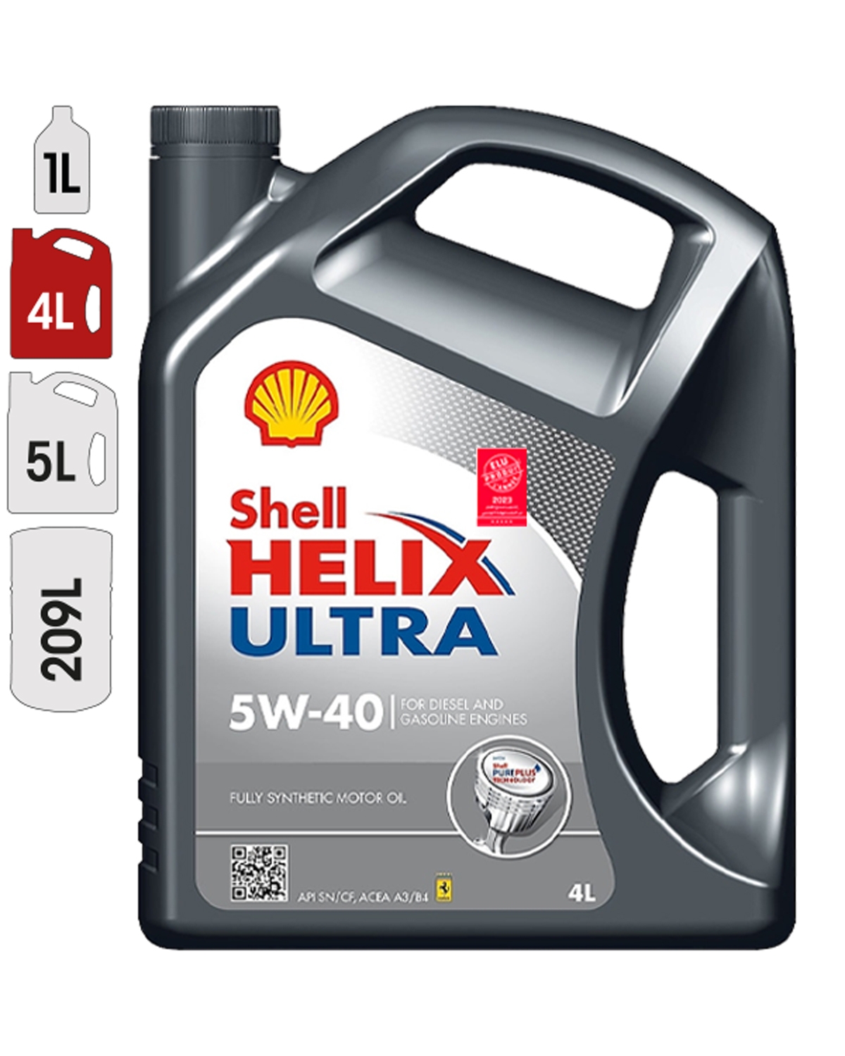 Huile Moteur SHELL HELIX ULTRA 5W40