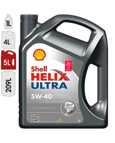 Huile Moteur SHELL HELIX ULTRA 5W40