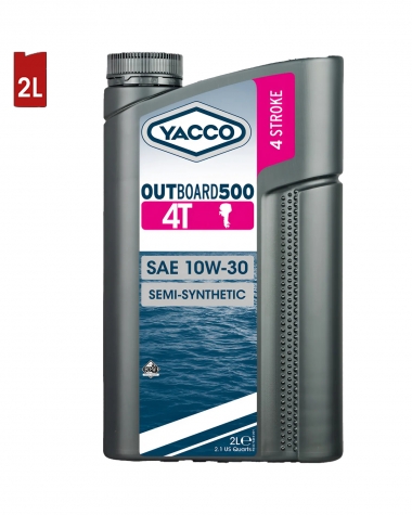 Huile Moteur YACCO OUTBOARD 500 4T 10W30 2L