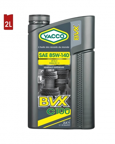 Huile Transmission YACCO BVX C 100 85W140 2L