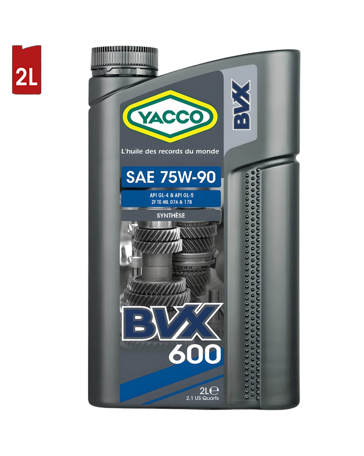 Huile Transmission YACCO BVX 600 75W90 2L