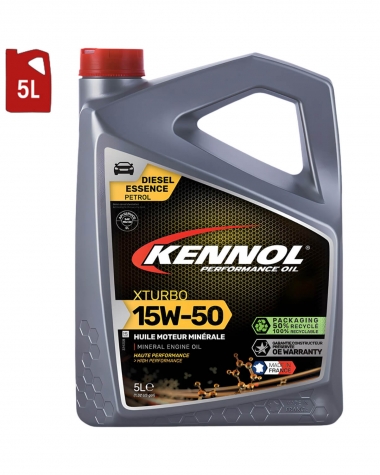 Huile Moteur KENNOL XTURBO 15W50 5L